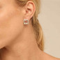 Preview: Square Silver Earrings