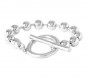 Preview: Bracelet Perles Rond Argent