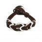 Preview: Leather Bracelet 3 Chain Links