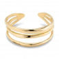 Preview: Open Rigid Gold Bracelet