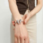 Preview: Open Wing Silver Bangle Bracelet