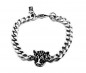 Preview: Leopard Silver Chain Bracelet