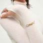 Preview: Pulsera perlas detalle dorado