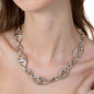 Preview: Large Chain Link Silver Necklace