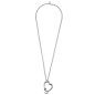 Preview: Silver Chain Necklace Heart Pendant
