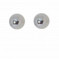 Preview: Large Sterling Silver Stud Earrings