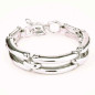 Preview: Chain Bracelet Three Rectangle Silvers