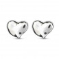 Preview: Boucles d'oreilles argent coeur