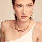 Preview: Collier rigide bañado en oro18K