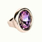 Preview: Bague Argent Cristaux Lilac