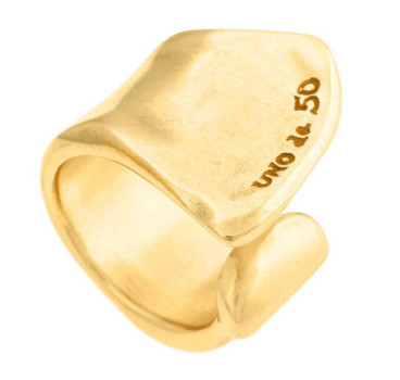 wide open gold ring unode50