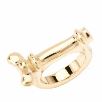 Shackle Gold Ring