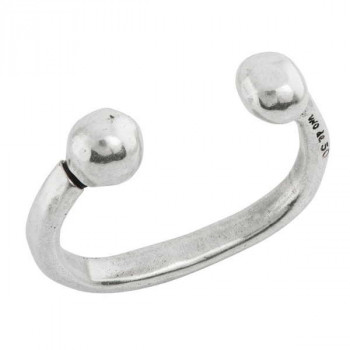 Pulsera esclava de Plata Bolas