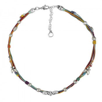 Multicolor Charm Necklace