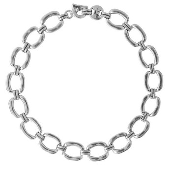 Collier maillons carrés