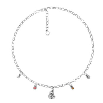 Collier Chaine Abalorios