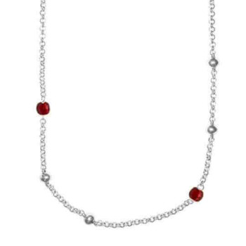 Long Sphere Necklace - Maia