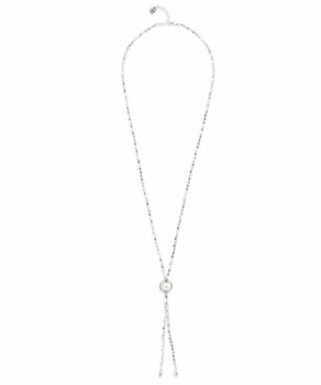Collar 2 Colgantes Plata