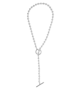 ball pearl silver necklace