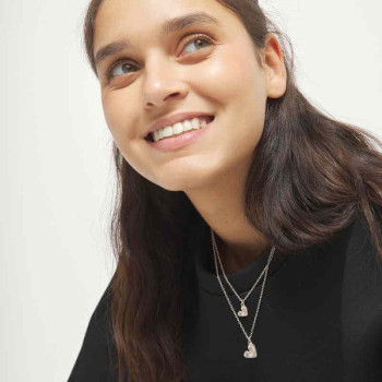 Heart Pendant Chain Necklace