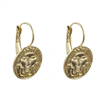 Pendientes Moneda Oro