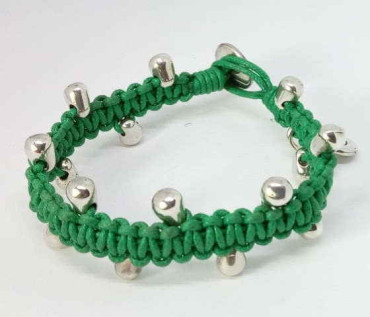 Green Makrame Bracelet