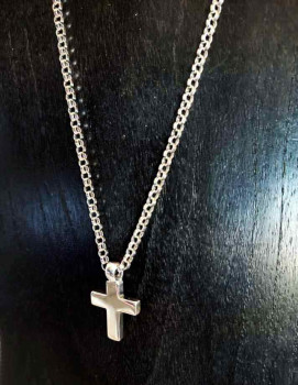 Necklace Cross Silver Pendant