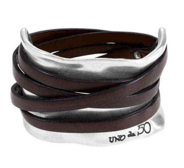 Bracelet Rigide Enroulez Cuir
