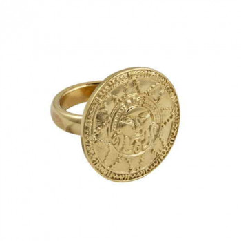 Azteken Talisman Goldring