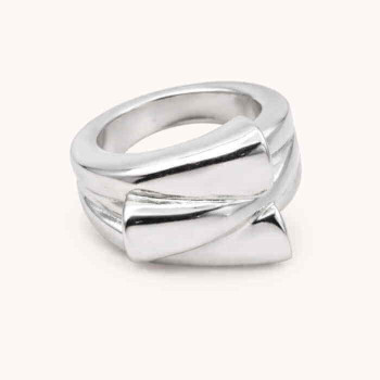 Spiral Silver Ring