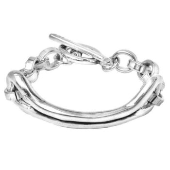 Bracelet chaîne semi-rigide