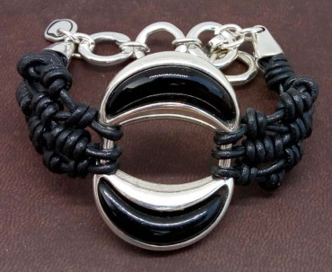 Ciclon Leather Bracelet