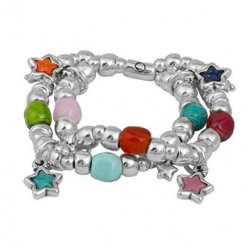 Colorful Star Charm Bracelet