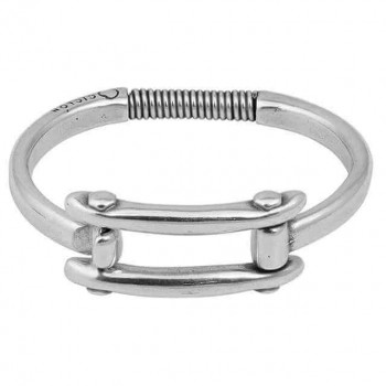 Rectangle Silver Cuff Bangle