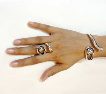 Silver Bangle Solar