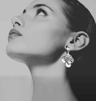 Pendientes Pendentifs Larme Argent