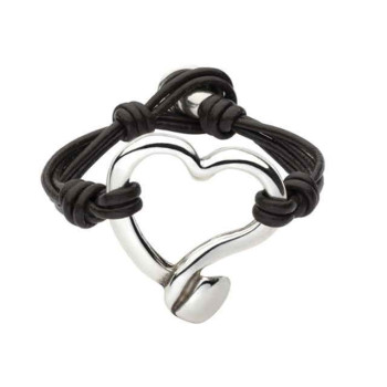 Bracelet Cour Argent Coeur