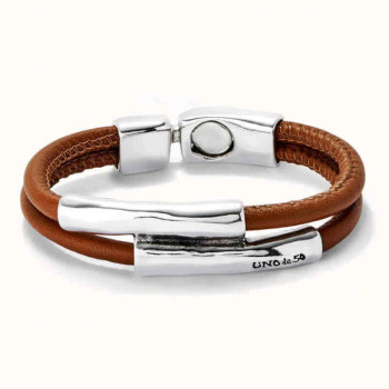 Mens Multi Strand Leather Bracelet