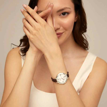 UNOde50 White Face Watch