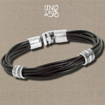 Multicord Leather Bracelet - Nemo