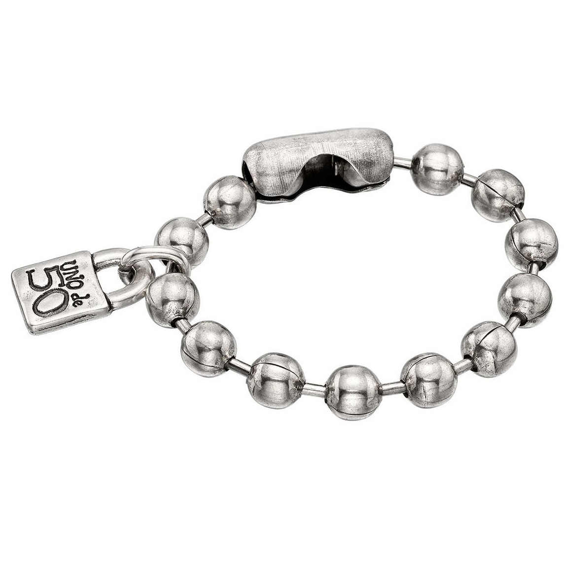 Silver chain Bracelet with from UNO de 50