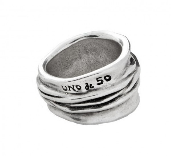 Cater prioriteit Spreekwoord Silver Ring Rolled Threads | UNOde50 - The Tribe