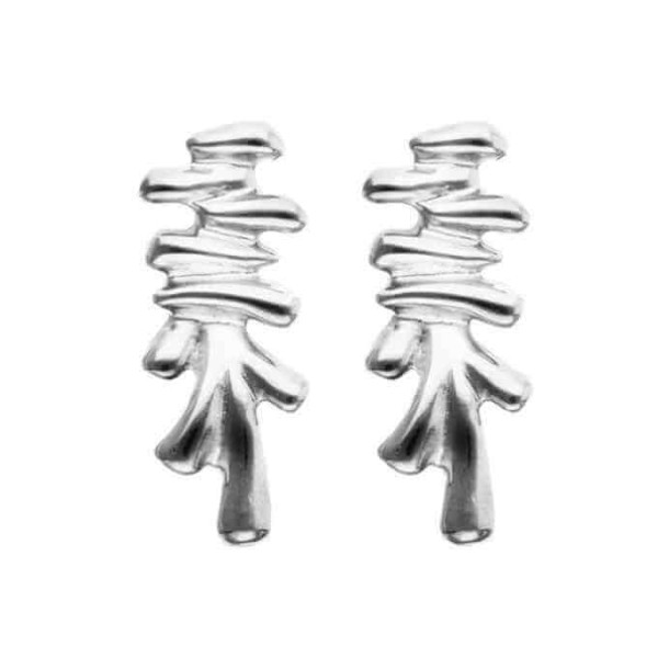 Artistic Roots Silver Earrings