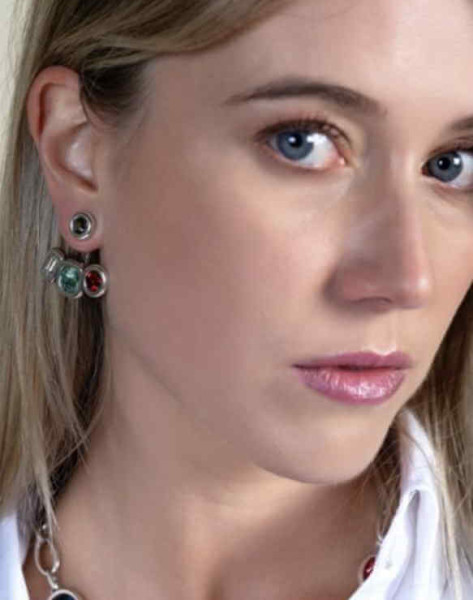 Asymmetrical Designed Earrings