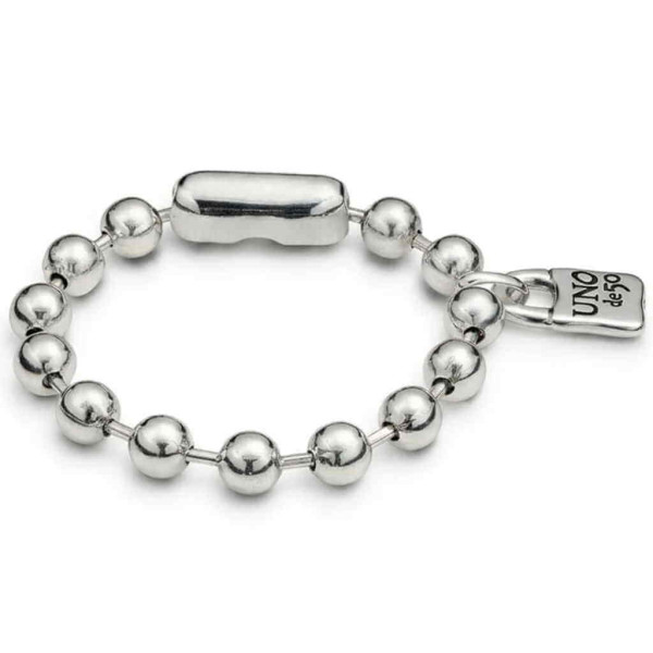 Bracelet Perles Boule Argent