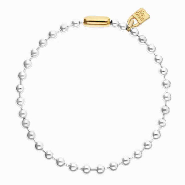 Collar Perlas Dos Colores