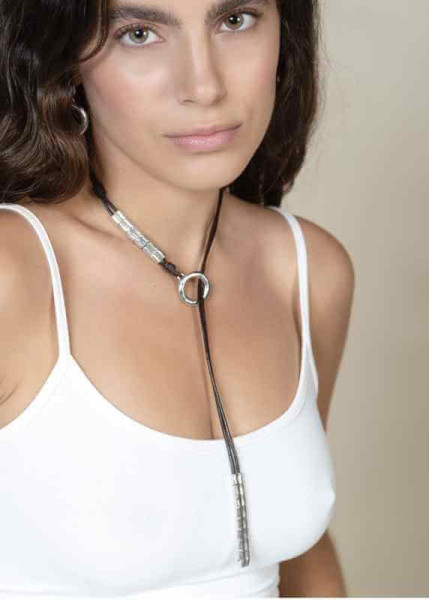 Collar corbata estilo bohemio
