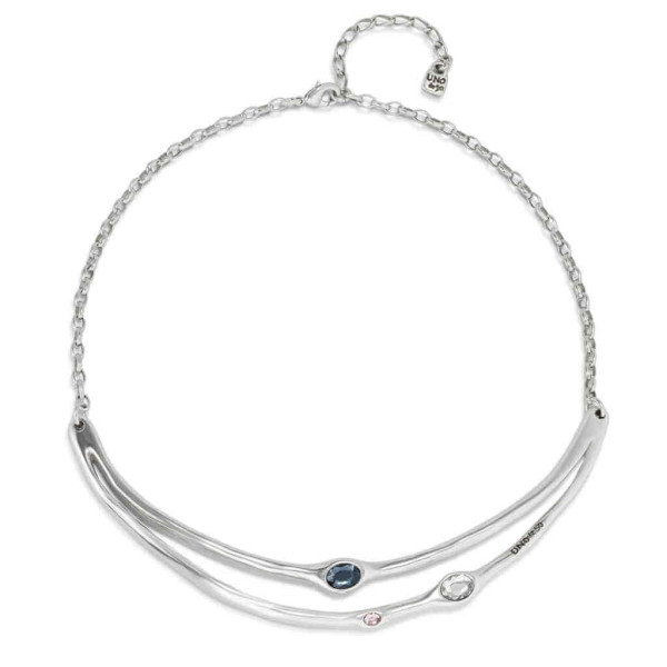 Rigid Choker Silver Necklace
