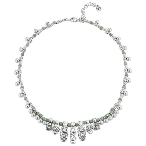 Collier pierres turquoise