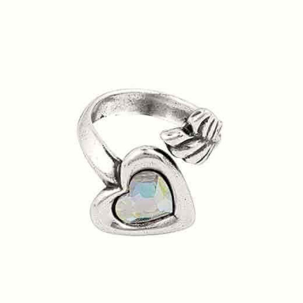 Romantic Cupid Multicolor Crystal Ring